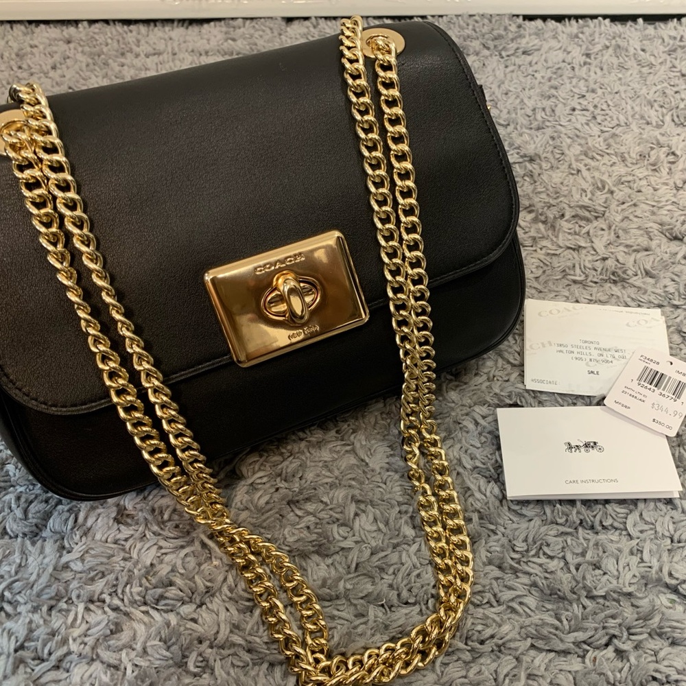 Coach Cassidy Crossbody Bag Black